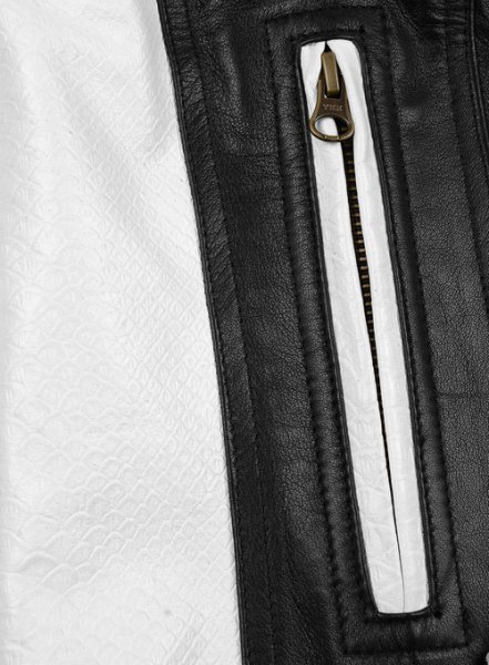 Black Leather Jacket # 289