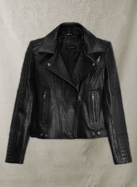 (image for) Victoria Justice Leather Jacket #2