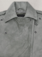 (image for) Harbor Gray Leather Jacket # 246