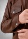 Light Weight Unlined Leather Shirt