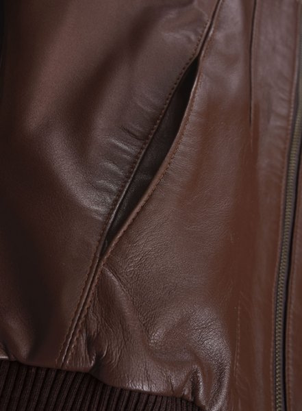 (image for) Dark Tan James McAvoy Leather Jacket