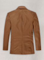 (image for) Soft Hunter Tan Leather Blazer