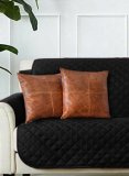 (image for) Leather Pillow Cover