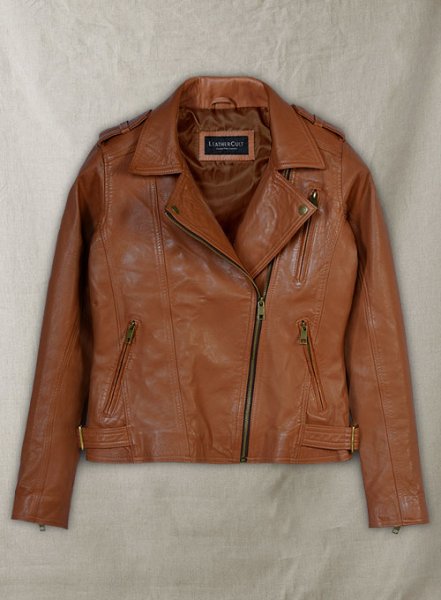 (image for) Log Cabin Brown Leather Jacket # 267