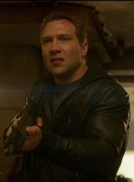 (image for) Jai Courtney Terminator Genisys Leather Jacket