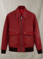 (image for) Cherry Red Drake Graham Toronto Film Festival Leather Jacket