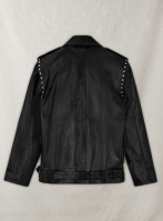 (image for) Basic Studded Leather Jacket