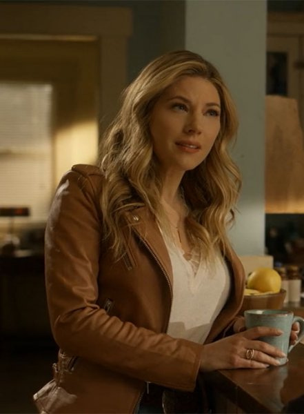 (image for) Katheryn Winnick Big Sky Leather Jacket