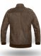 Vintage Brown Grain Avengers Steve Rogers Leather Jacket