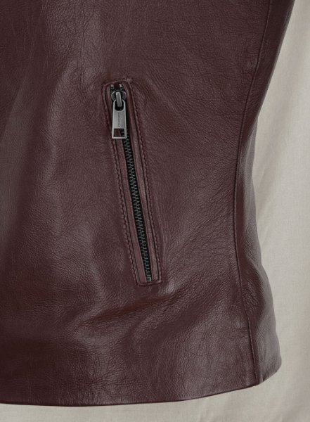 American Actress Alexandera Daddario Leather Jacket