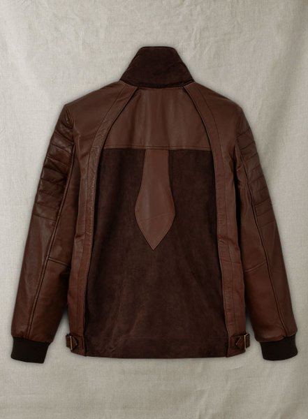 (image for) Daniel Radcliff Horns Leather Jacket