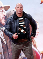 (image for) Dwayne Johnson Leather Jacket #2