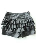 (image for) Leather Cargo Shorts Style # 374