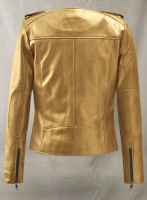 (image for) Golden Lizzy Caplan Now You See Me 2 Leather Jacket