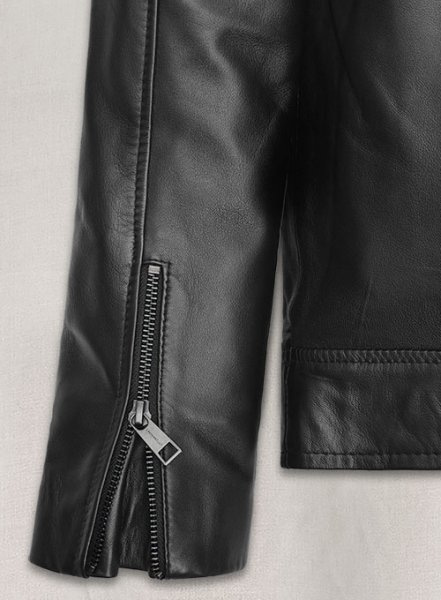 (image for) Michael Fassbender Leather Jacket #2