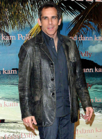 (image for) Ben Stiller Leather Blazer