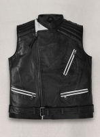 (image for) Leather Biker Vest # 345