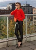 (image for) Chloe Grace Moretz Leather Pants