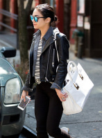 (image for) Vanessa Hudgens Leather Jacket #2