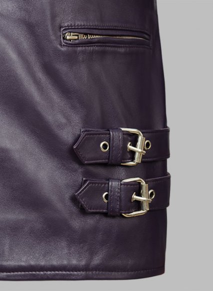 (image for) Purple Leather Jacket # 903