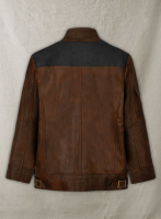 (image for) Spanish Brown Alden Ehrenreich Solo Leather Jacket