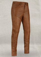 (image for) Log Cabin Brown Wax Noach Leather Pants