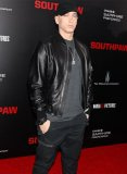 (image for) Eminem Red Carpet Leather Jacket