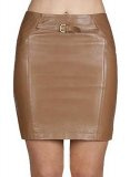 Serene Leather Skirt - # 410