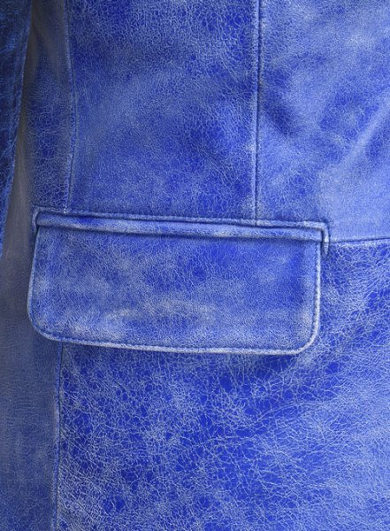 (image for) Artistic Blue Leather Suit