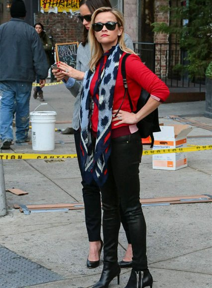 (image for) Reese Witherspoon Leather Pants