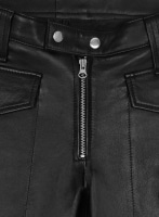 (image for) Ryder Leather Biker Jeans