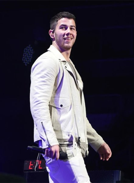 (image for) Nick Jonas Leather Jacket #3