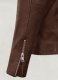 Motorad Spanish Brown Biker Leather Jacket