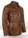 Spanish Brown The Expendables 2 Jason Satham Leather Jacket