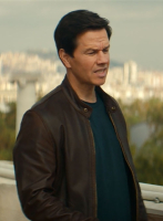 (image for) Mark Wahlberg Uncharted Leather Jacket