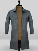 (image for) Idris Elba The Dark Tower Leather Long Coat