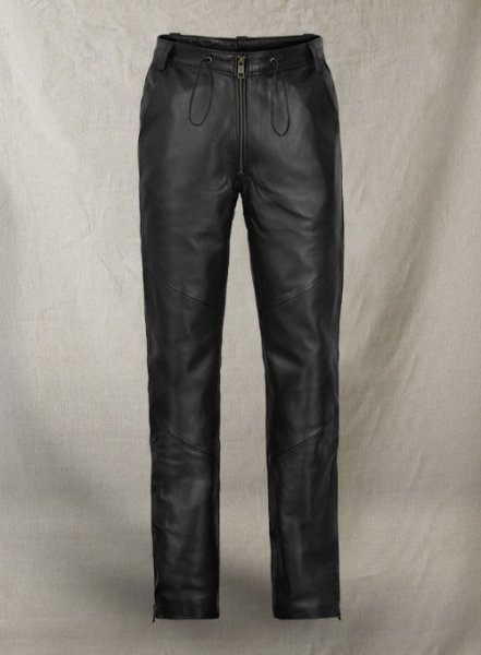 Leather Biker Jeans - Style #555 : LeatherCult: Genuine Custom Leather  Products, Jackets for Men & Women