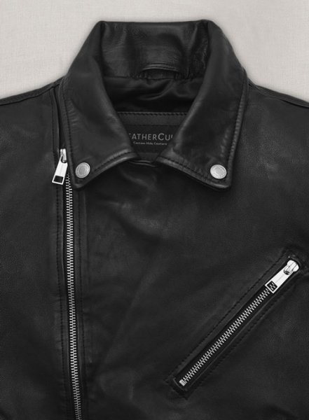 NICHOLAS HOULT Leather Jacket Men Celebrity Leather Jacket 