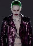 (image for) Jared Leto Suicide Squad Leather Long Coat