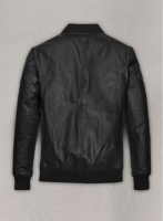 (image for) Black Ostrich Tom Cruise Leather Jacket #2