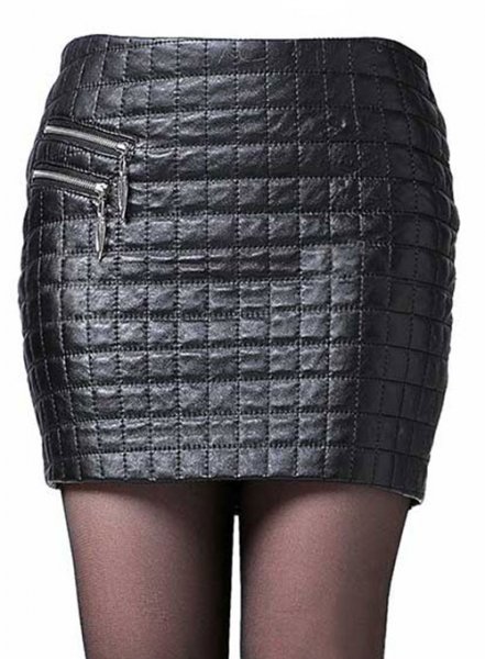 Turtle Leather Skirt - # 186