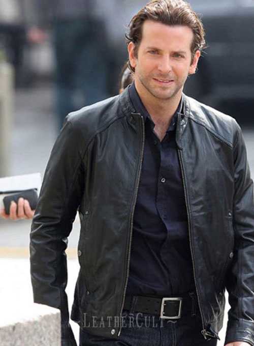Bradley Cooper Limitless Leather Jacket - Click Image to Close