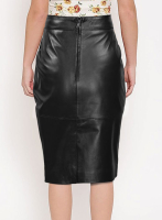 (image for) Sandra Bullock Leather Skirt