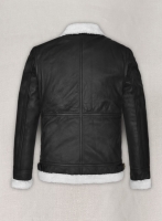 (image for) B3 Aviator Black Leather Jacket