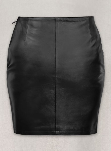  Rihanna Leather Skirt