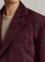 (image for) Grapevine Suede Leather Blazer