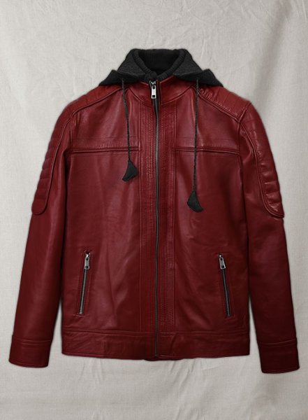 (image for) Rodeo Hooded Leather Jacket