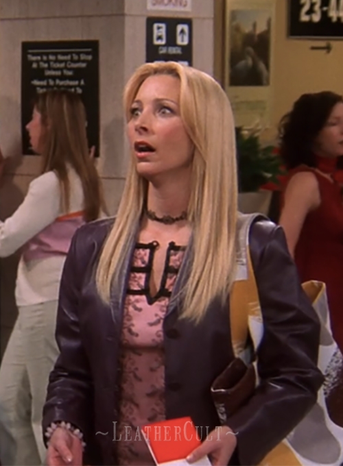 Lisa Kudrow Friends Season 10 Leather Jacket - Click Image to Close