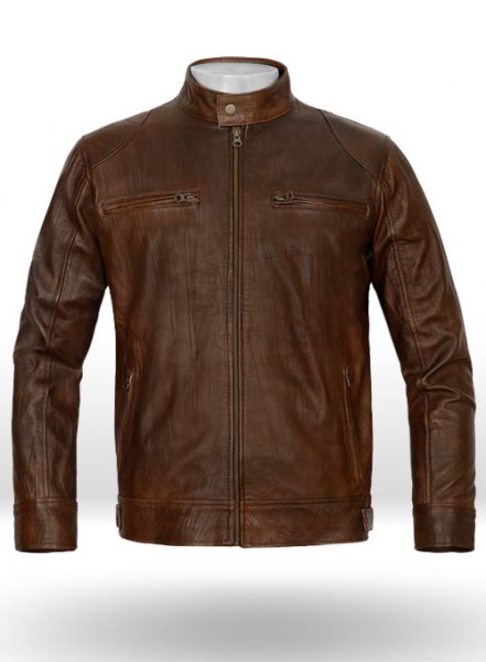 Leather Jacket # 654