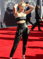 (image for) Miley Cyrus MTV Video Music Awards Leather Pants